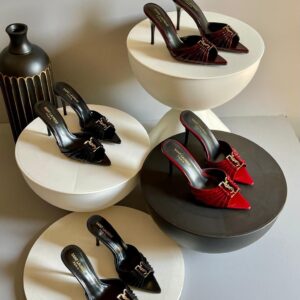 Saint Laurent Babylone Mules