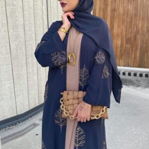 Emerald Bloom Abaya