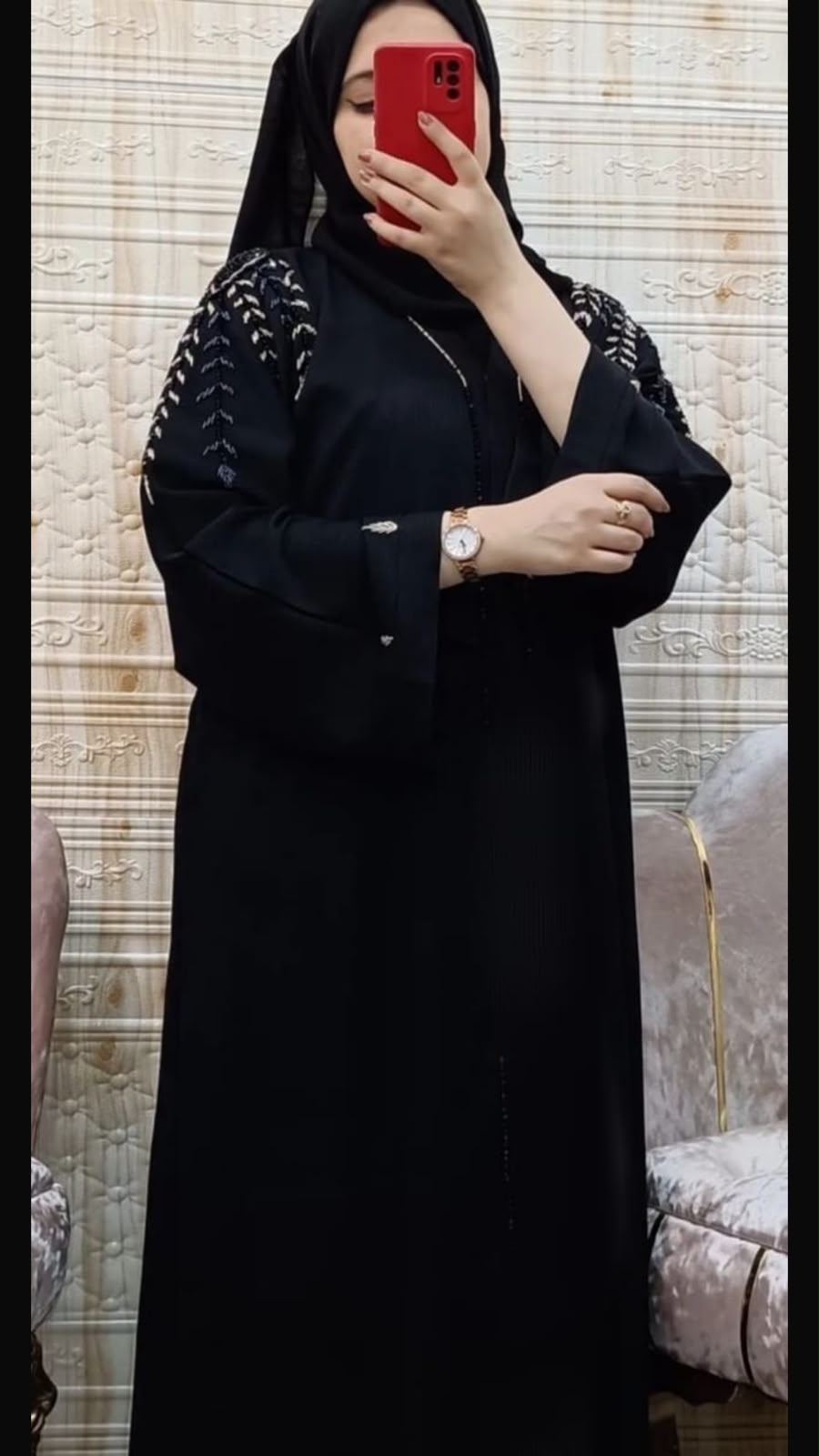 NIDA Black Abaya